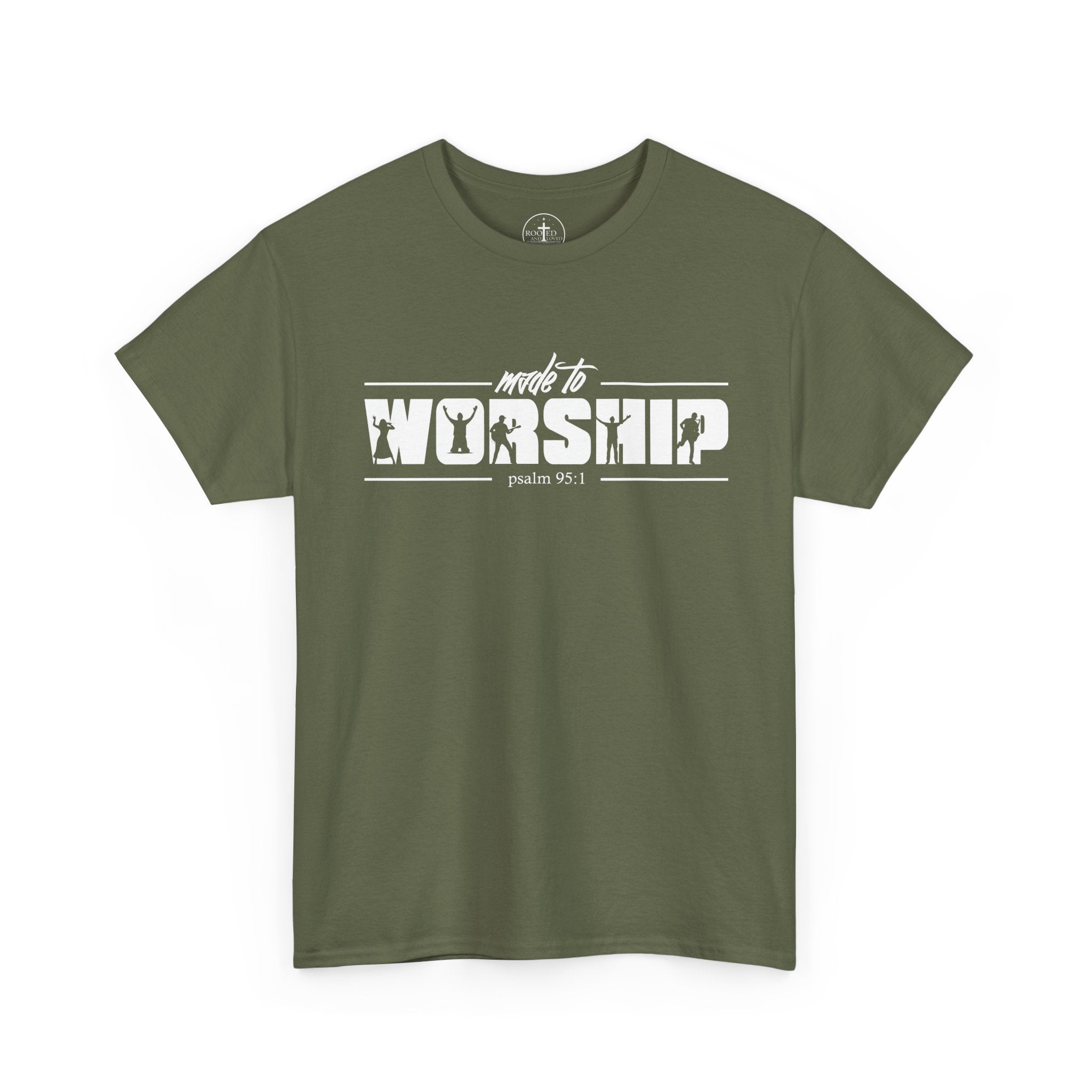Made to Worship psalms 95:1 Unisex T-Shirt - Christian Tee
