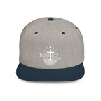 Rooted and Loved Flat Bill Snapback Hat