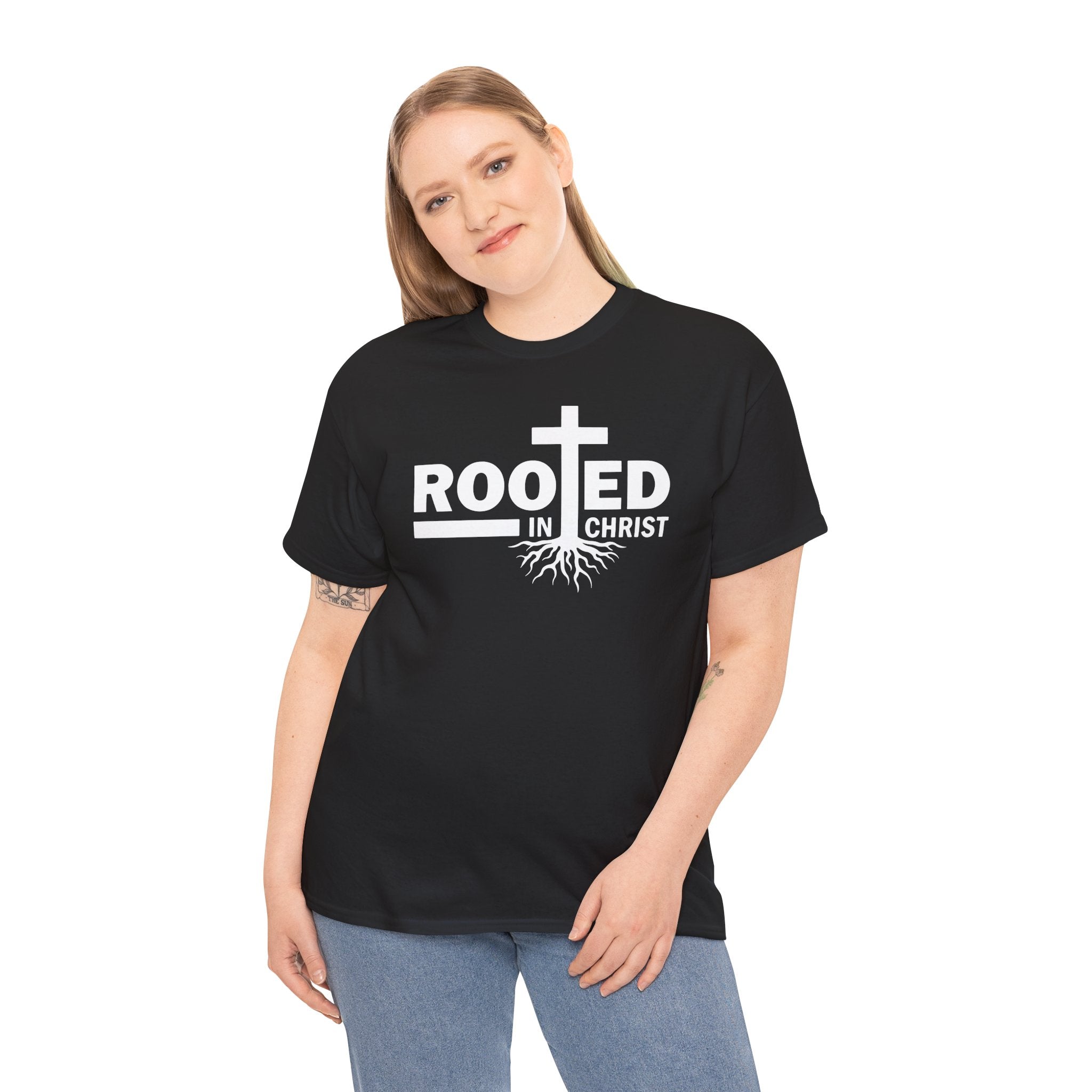 Rooted in Christ Tee Christian Shirt Unisex T-Shirt