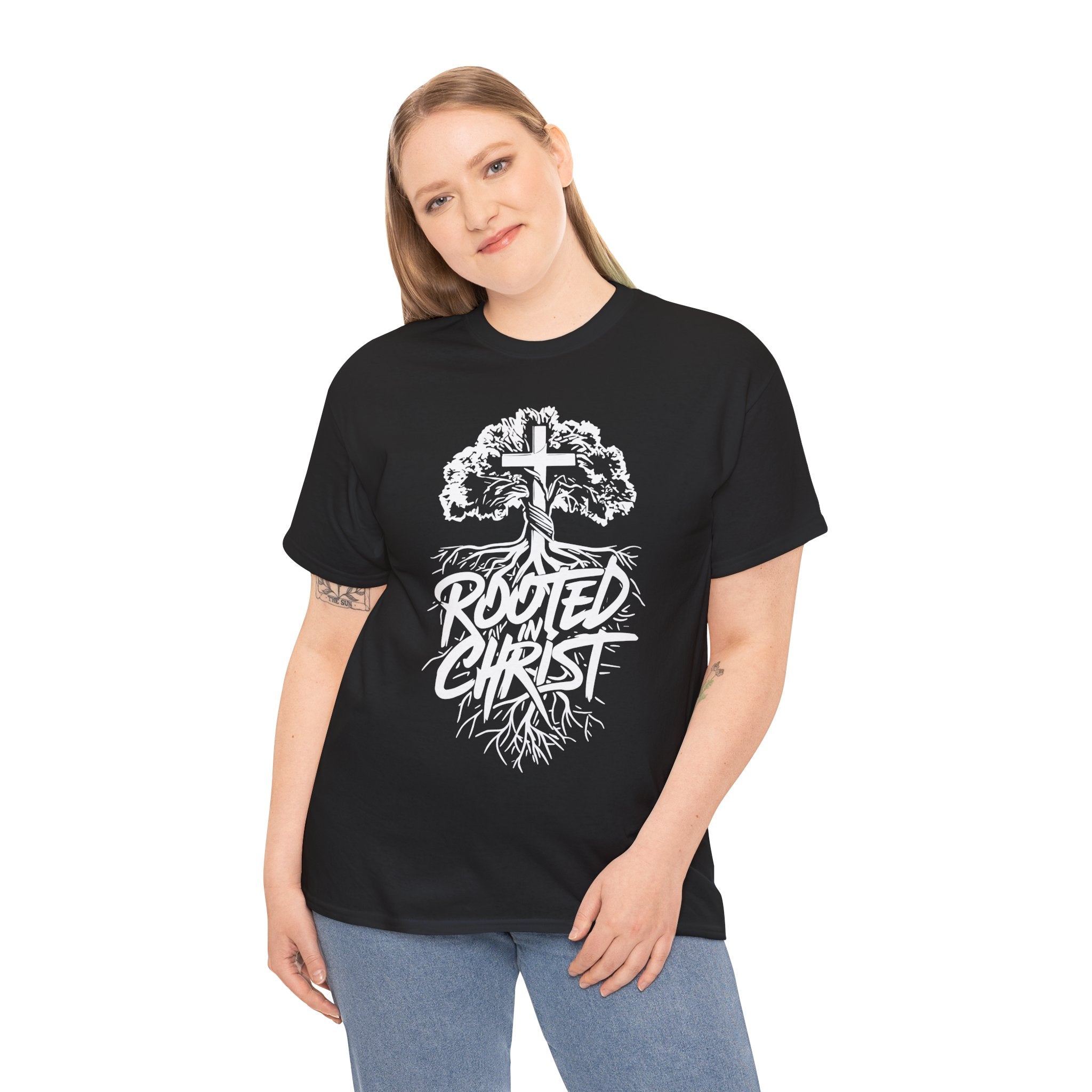 Rooted in Christ Tee Christian Shirt Unisex T-Shirt