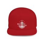 Rooted and Loved Flat Bill Snapback Hat