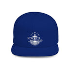 Rooted and Loved Flat Bill Snapback Hat