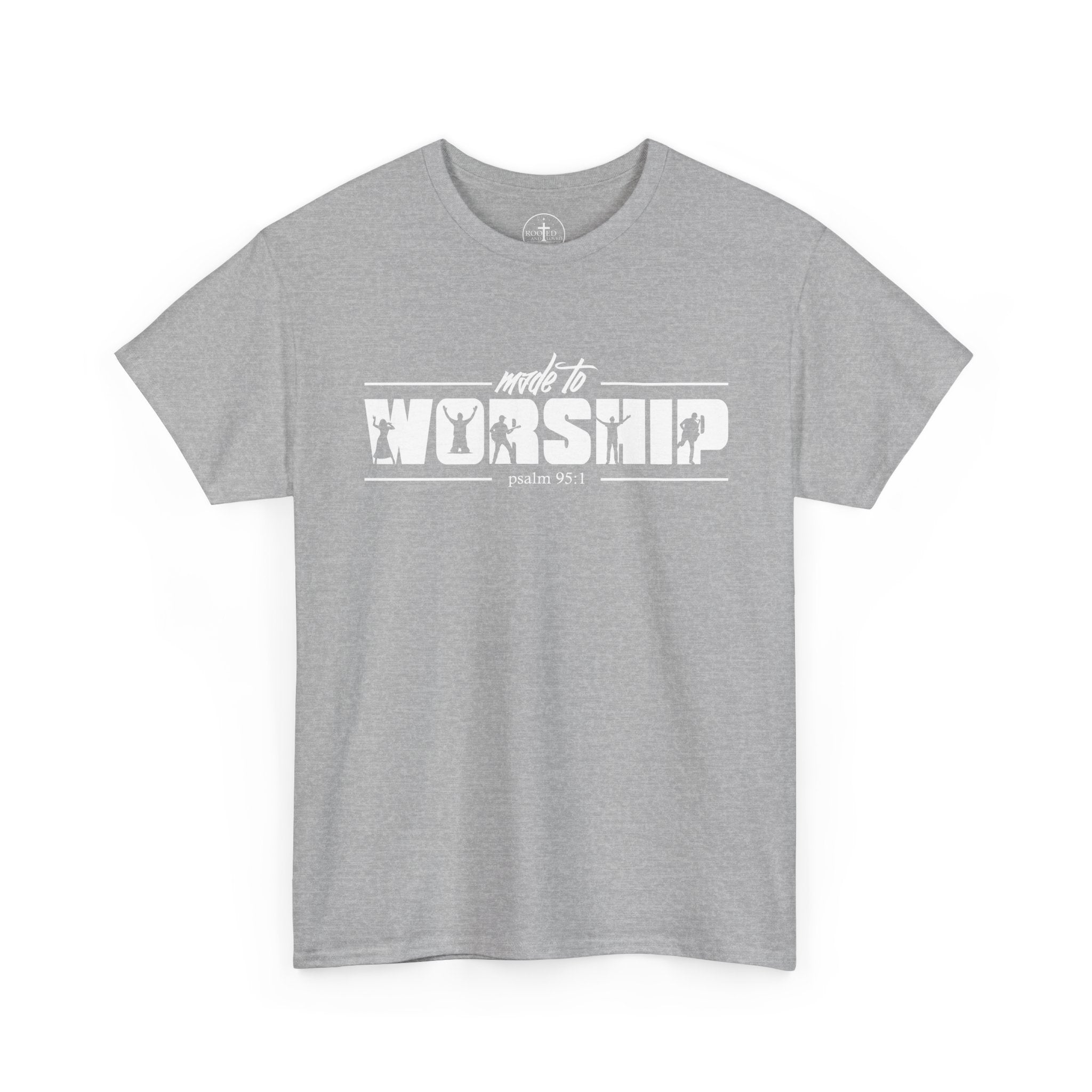 Made to Worship psalms 95:1 Unisex T-Shirt - Christian Tee
