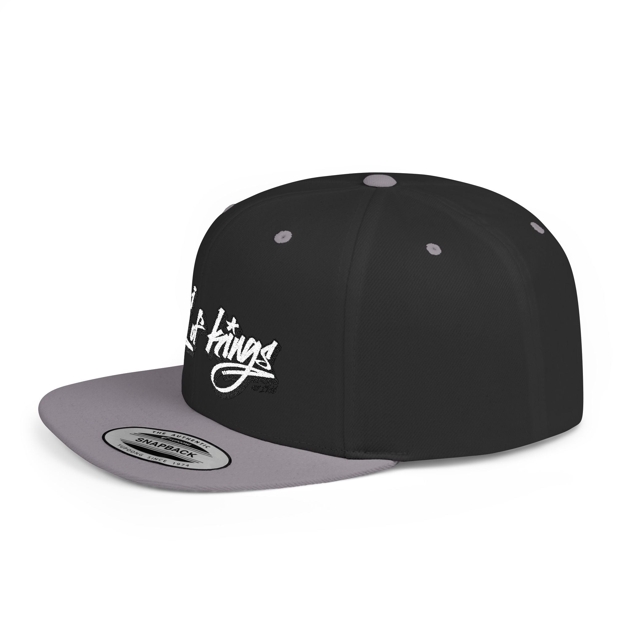 King of Kings rev 19:16 Flat Bill Snapback Hat