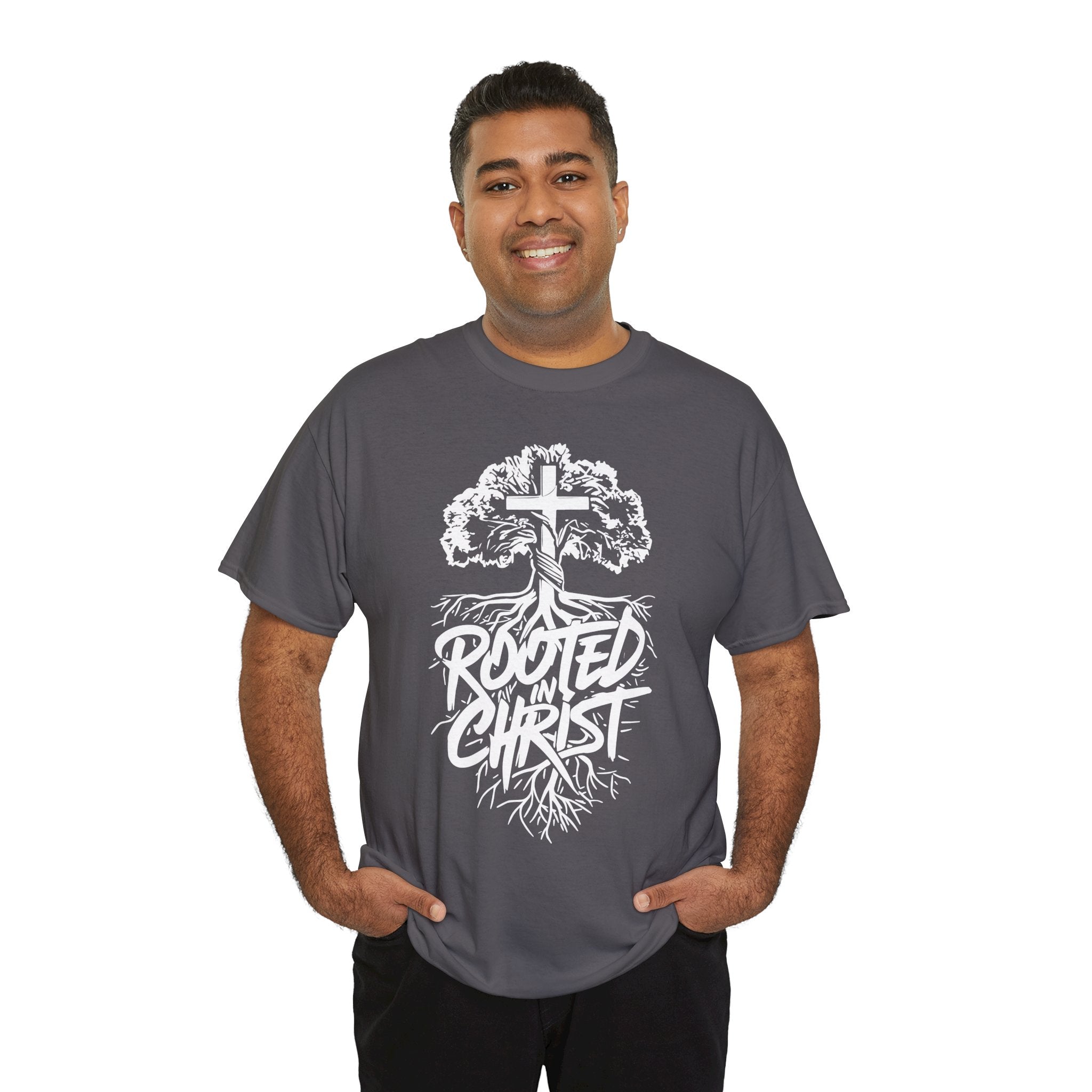 Rooted in Christ Tee Christian Shirt Unisex T-Shirt