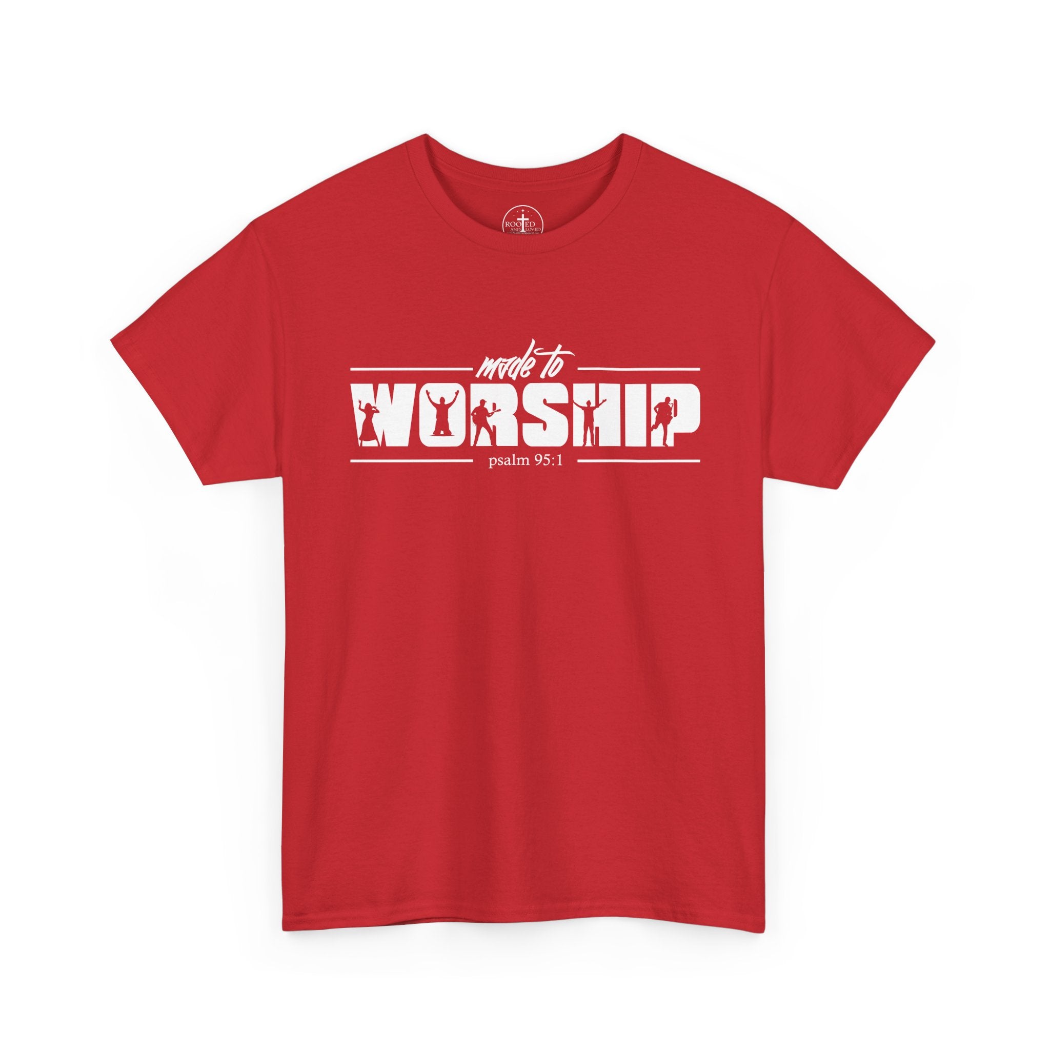 Made to Worship psalms 95:1 Unisex T-Shirt - Christian Tee