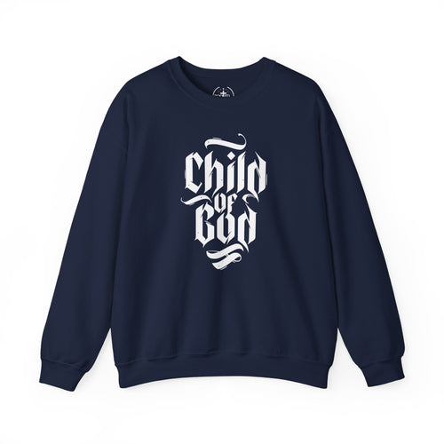 Child of God Crewneck Sweatshirt Faith-Inspired Christian Pullover