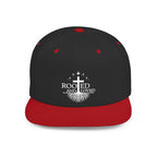 Rooted and Loved Flat Bill Snapback Hat