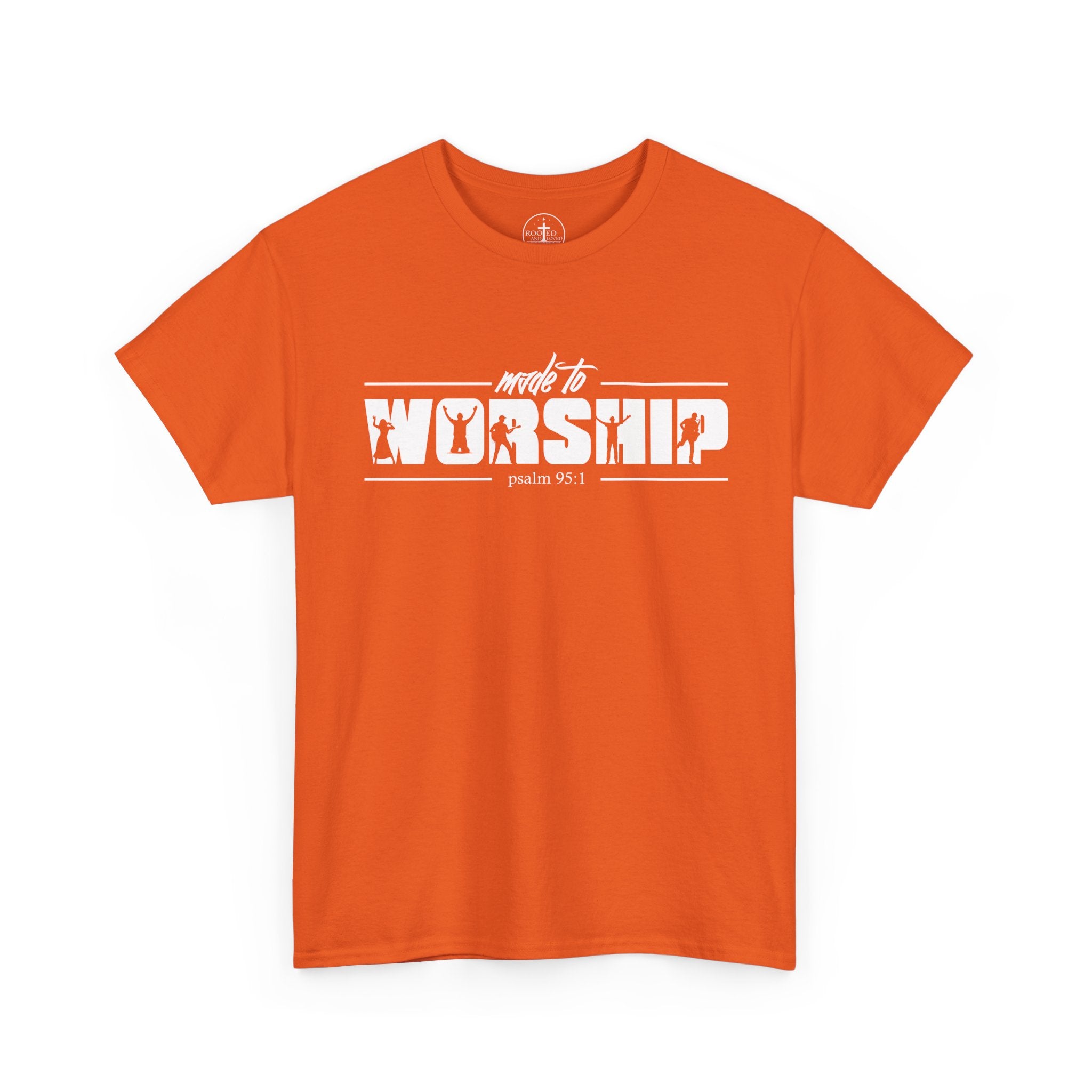 Made to Worship psalms 95:1 Unisex T-Shirt - Christian Tee