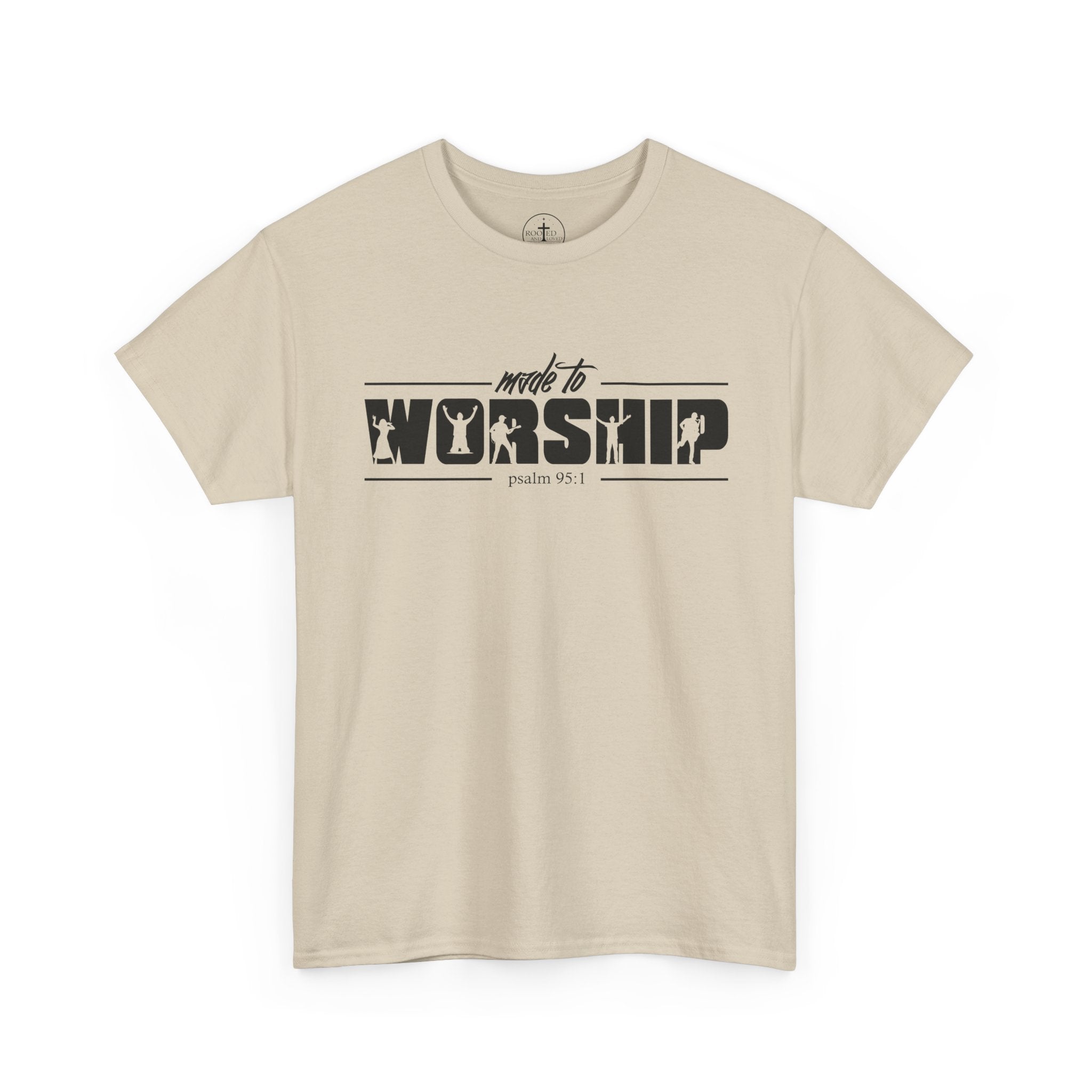Made to Worship psalms 95:1 Unisex T-Shirt - Christian Tee