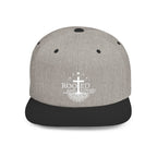Rooted and Loved Flat Bill Snapback Hat