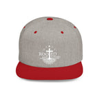Rooted and Loved Flat Bill Snapback Hat