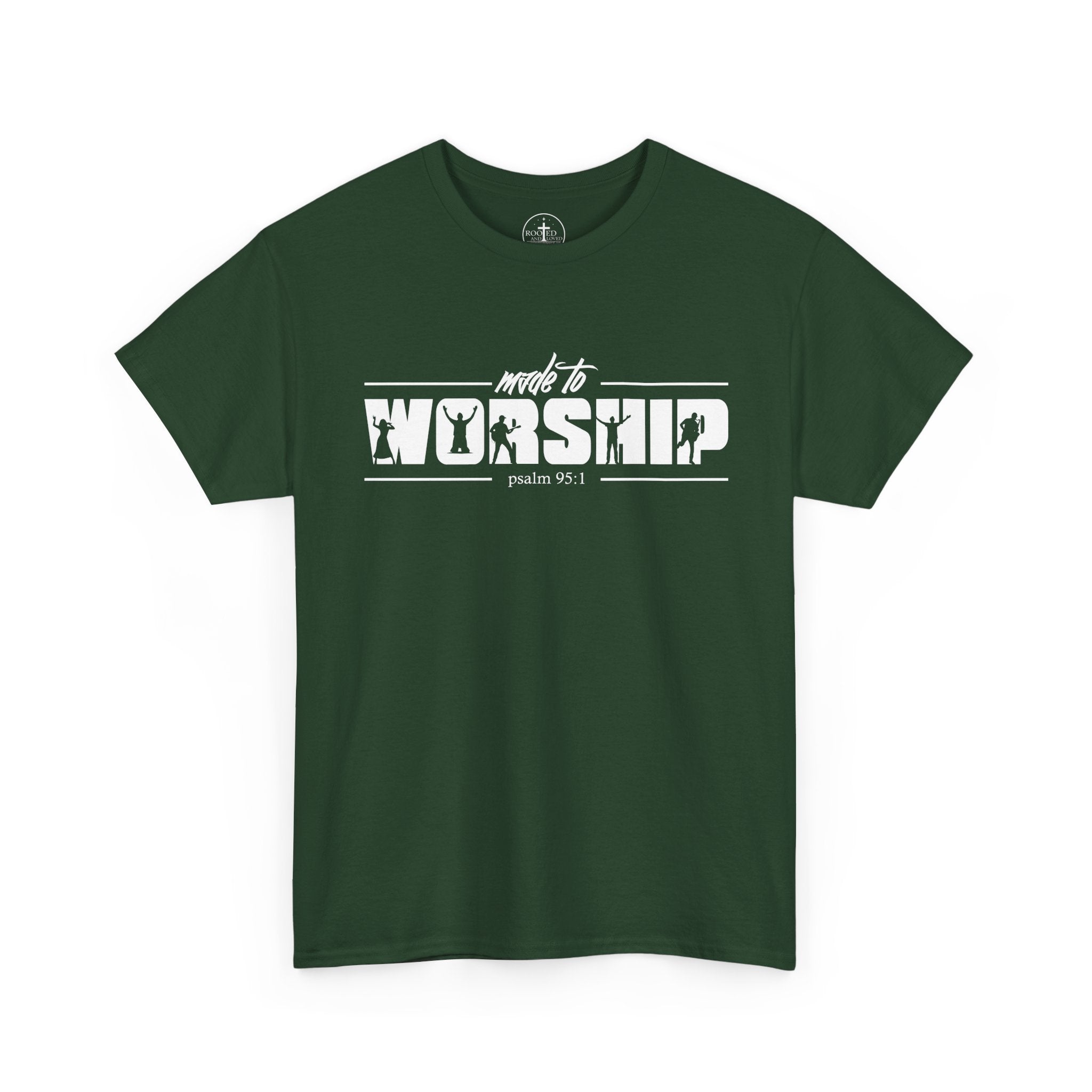 Made to Worship psalms 95:1 Unisex T-Shirt - Christian Tee