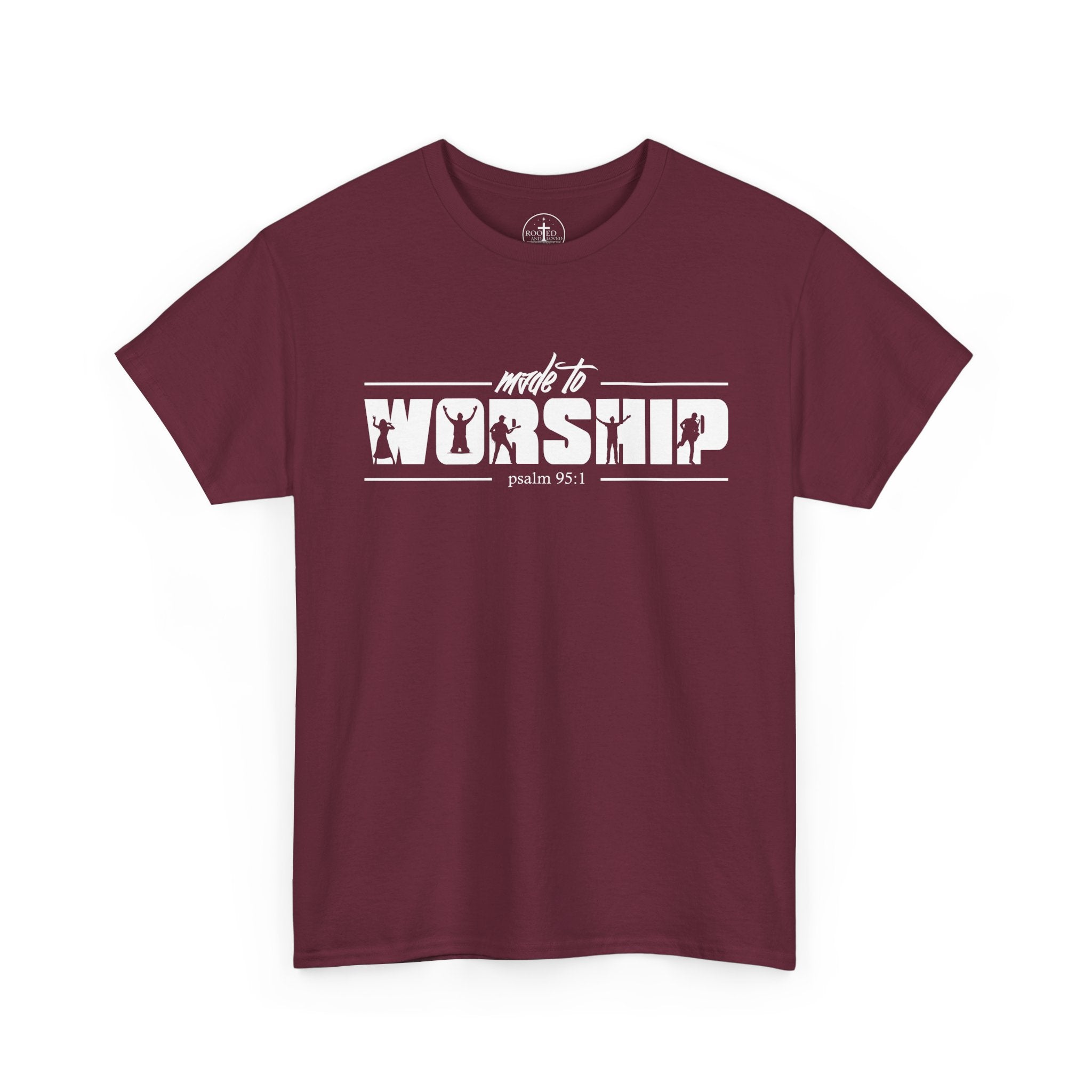 Made to Worship psalms 95:1 Unisex T-Shirt - Christian Tee