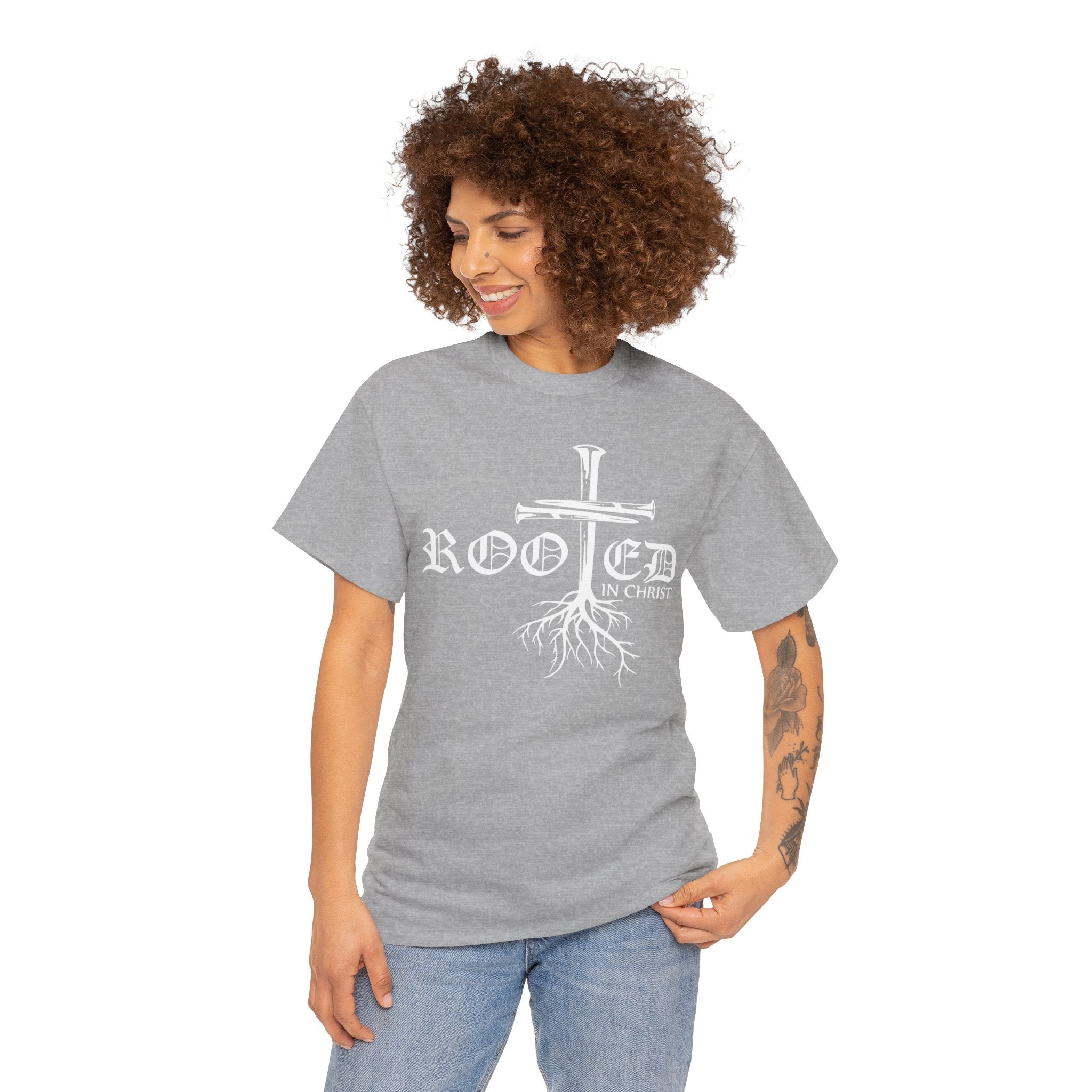 Rooted in Christ Christian Tee Unisex T-Shirt