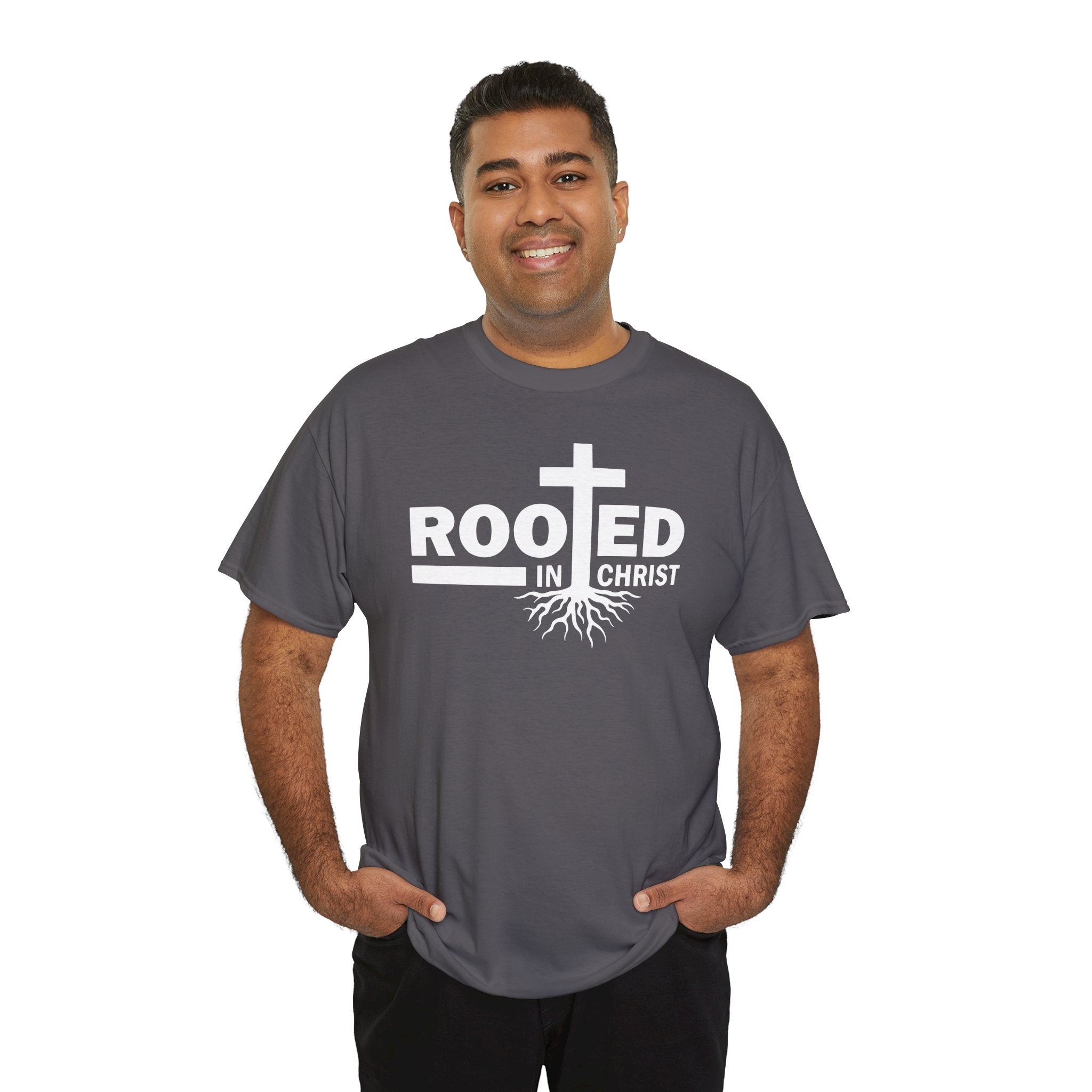 Rooted in Christ Tee Christian Shirt Unisex T-Shirt