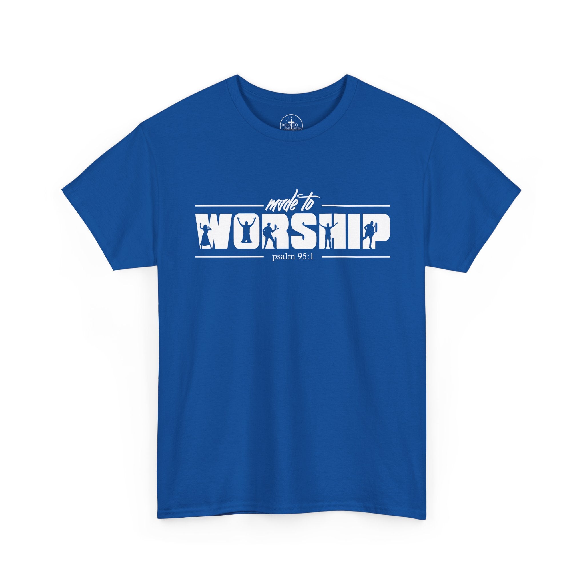 Made to Worship psalms 95:1 Unisex T-Shirt - Christian Tee